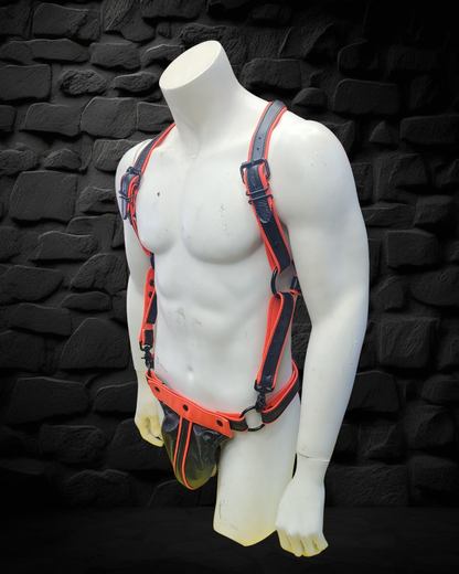 Suspender Harness & Strapless Cod Piece Jock