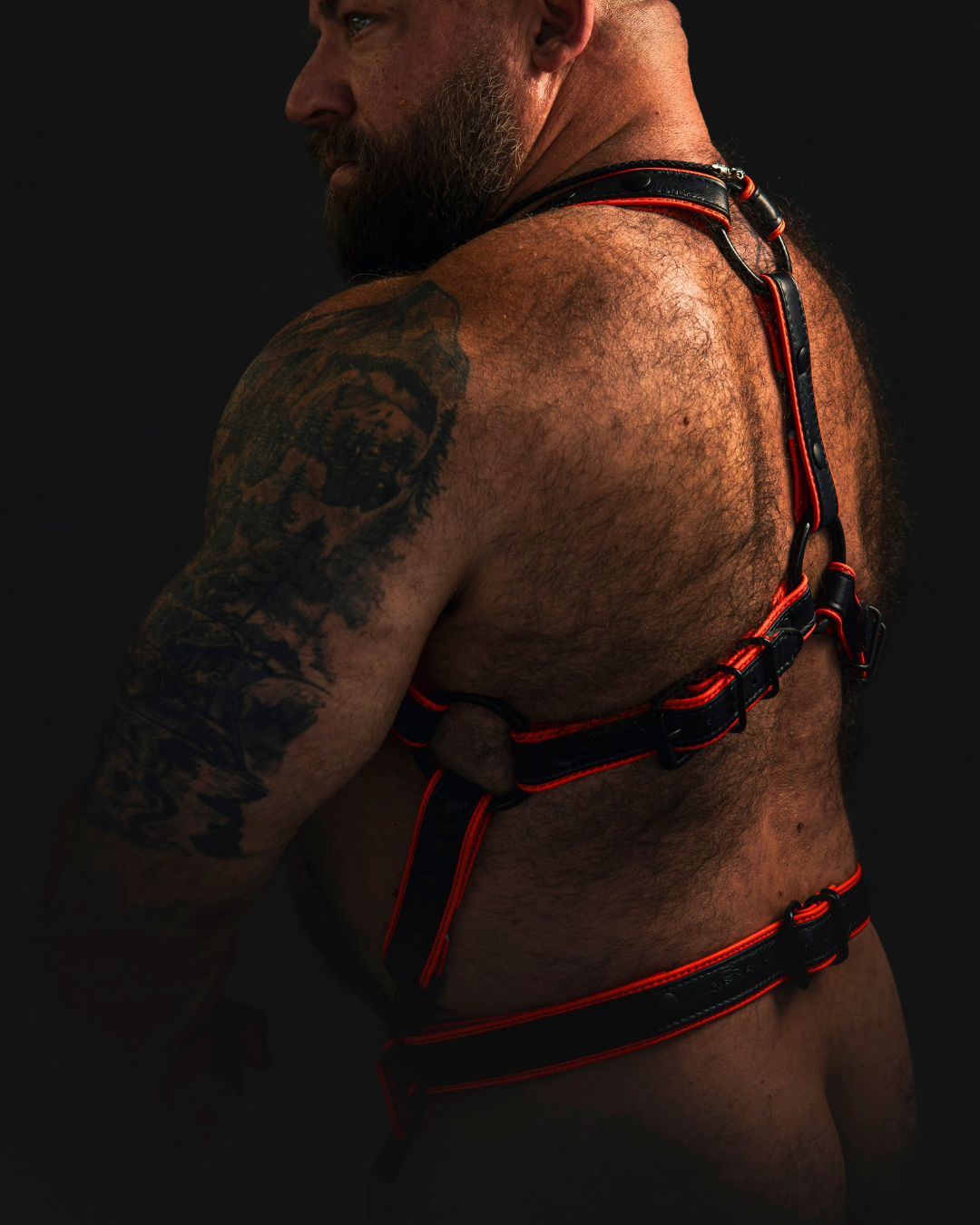 Suspender Harness & Strapless Cod Piece Jock
