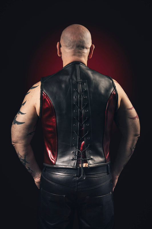 Double-Breasted Corset Vest