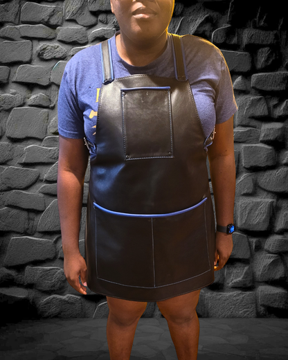 The Butcher™ Harness Back Leather Apron