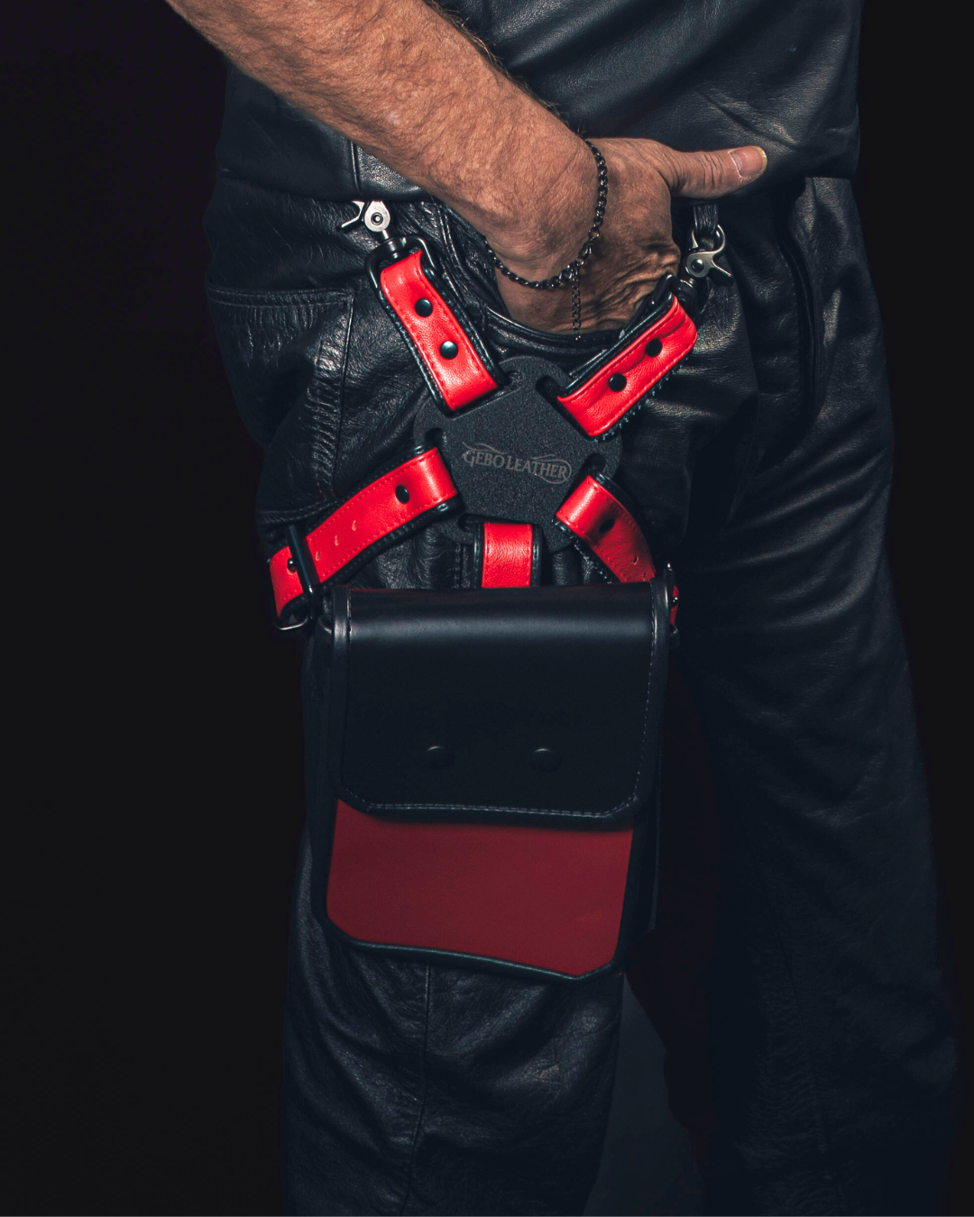 Leg Harness with Detachable Pouch
