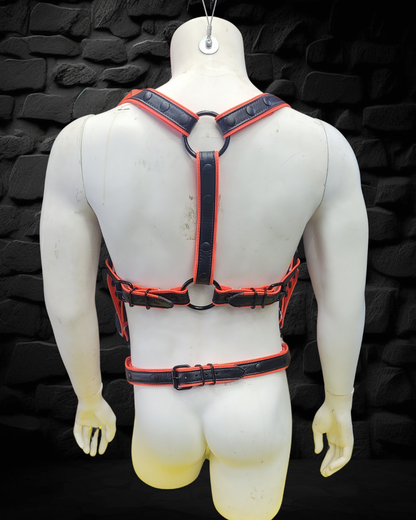 Suspender Harness & Strapless Cod Piece Jock